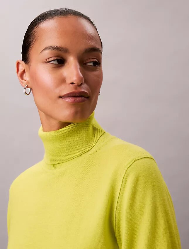 Klassischer Rollkragenpullover aus Merinowolle Klassischer Rollkragenpullover aus Merinowolle