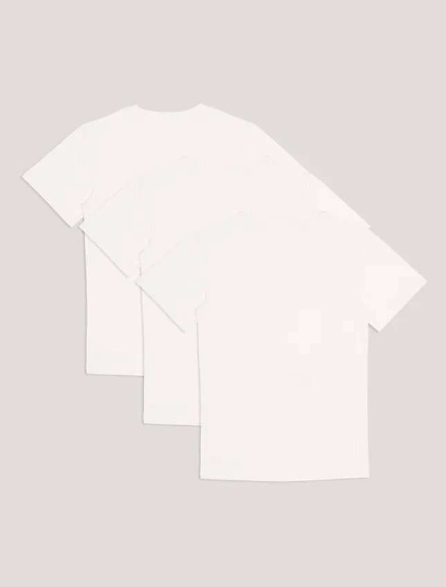 Klassisches 3er-Pack T-Shirts für Jungen Klassisches 3er-Pack T-Shirts für Jungen
