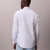 Klassisches Button-Down-Hemd aus gestreifter Cotton Stretch-Baumwolle Klassisches Button-Down-Hemd aus gestreifter Cotton Stretch-Baumwolle