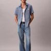 Klassisches Chambray-Hemd mit Knopfleiste Klassisches Chambray-Hemd mit Knopfleiste