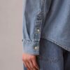 Klassisches Denim-Hemd mit Knopfleiste