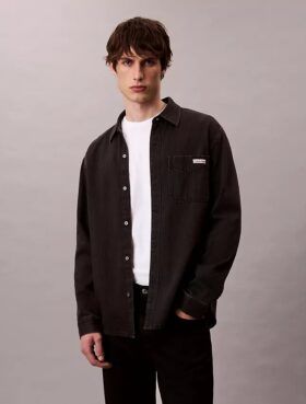 Klassisches Denim-Overshirt