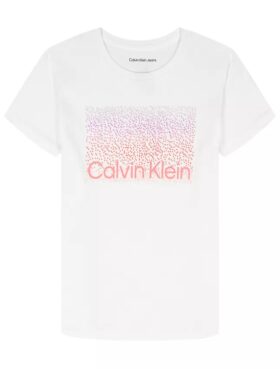 Klassisches Ombre-Logo-T-Shirt für Mädchen