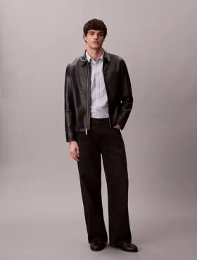Klassisches Oxford-Hemd aus Cotton Stretch mit Streifen und Button-Down-Kragen