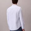 Klassisches Oxford-Hemd aus Cotton Stretch mit Streifen und Button-Down-Kragen
