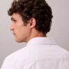 Klassisches Oxford-Hemd aus Cotton Stretch mit Streifen und Button-Down-Kragen