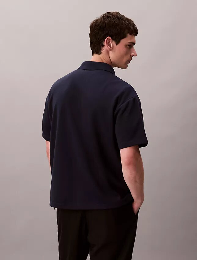 Klassisches Polohemd aus Baumwollmisch-Piqué Klassisches Polohemd aus Baumwollmisch-Piqué