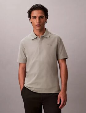 Klassisches Polohemd aus Baumwollmischgewebe