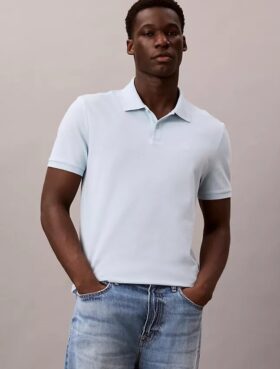 Klassisches Polohemd aus Baumwollpiqué