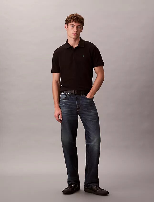 Klassisches Polohemd aus Baumwollpiqué Klassisches Polohemd aus Baumwollpiqué