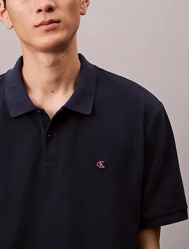 Klassisches Polohemd aus Baumwollpiqué Klassisches Polohemd aus Baumwollpiqué