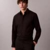 Klassisches Stretch-Hemd mit Knopfleiste Klassisches Stretch-Hemd mit Knopfleiste