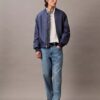Klassisches Sweater-Poloshirt aus Leinenmischung