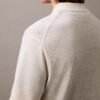 Klassisches Sweater-Poloshirt aus Leinenmischung
