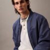 Klassisches Sweater-Poloshirt aus Leinenmischung