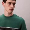 Klassisches Sweatshirt mit Fleece-Streifen Klassisches Sweatshirt mit Fleece-Streifen