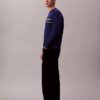 Klassisches Sweatshirt mit Fleece-Streifen Klassisches Sweatshirt mit Fleece-Streifen