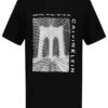 Klassisches T-Shirt für Jungen mit Bridge-Logo-Grafik Klassisches T-Shirt für Jungen mit Bridge-Logo-Grafik