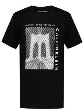 Klassisches T-Shirt für Jungen mit Bridge-Logo-Grafik