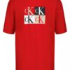 Klassisches T-Shirt für Jungen mit Farbblock-Monogram-Grafik Klassisches T-Shirt für Jungen mit Farbblock-Monogram-Grafik