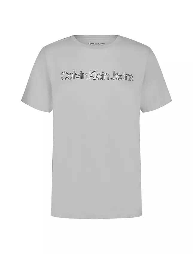 Klassisches T-Shirt für Jungen mit Logo-Grafik Klassisches T-Shirt für Jungen mit Logo-Grafik