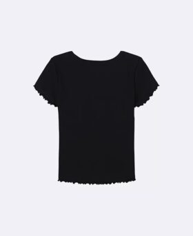 Klassisches T-Shirt für Mädchen mit New York City-Logo