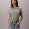 Klassisches T-Shirt mit auffälligem Logo-Aufdruck