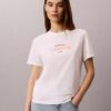 Klassisches T-Shirt mit auffälligem Logo-Aufdruck