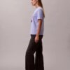 Klassisches T-Shirt mit Blumen-Logo-Grafik Klassisches T-Shirt mit Blumen-Logo-Grafik