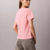 Klassisches T-Shirt mit Blumengrafik