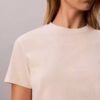 Klassisches T-Shirt mit Blumenprint