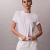 Klassisches T-Shirt mit durchgehendem Schriftzug-Logo