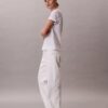 Klassisches T-Shirt mit durchgehendem Schriftzug-Logo