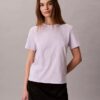 Klassisches T-Shirt mit durchgehendem Schriftzug-Logo