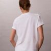 Klassisches T-Shirt mit durchgehendem Schriftzug-Logo