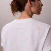 Klassisches T-Shirt mit durchgehendem Schriftzug-Logo