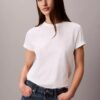 Klassisches T-Shirt mit durchgängigem, verblasstem Monogram