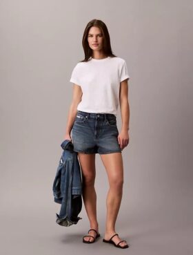 Klassisches T-Shirt mit durchgängigem, verblasstem Monogram