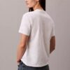 Klassisches T-Shirt mit durchgängigem, verblasstem Monogram