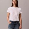 Klassisches T-Shirt mit durchgängigem, verblasstem Monogram
