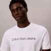 Klassisches T-Shirt mit Folienlogo