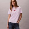 Klassisches T-Shirt mit Herz-Logo