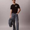 Klassisches T-Shirt mit Retro-Logo-Grafik