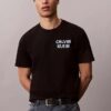 Klassisches T-Shirt mit Retro-Logo-Grafik