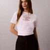 Klassisches T-Shirt mit Schriftzug-Logo Klassisches T-Shirt mit Schriftzug-Logo