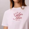 Klassisches T-Shirt mit Schriftzug-Logo Klassisches T-Shirt mit Schriftzug-Logo