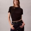 Klassisches T-Shirt mit Supima-Baumwoll-Emblem-Logo
