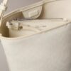 Kleine Beuteltasche mit durchgehendem Emblem-Logo und Beutel Kleine Beuteltasche mit durchgehendem Emblem-Logo und Beutel