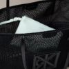 Kleine Mesh-Tragetasche mit Emblem-Logo Kleine Mesh-Tragetasche mit Emblem-Logo
