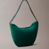 Kleine Nylon-Halbmondtasche Kleine Nylon-Halbmondtasche
